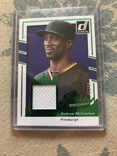 Andrew McCutcheon 2016 Donruss  Green Jersey Kings #JK-AM #’D 1/10