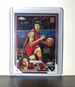Jaeden Mustaf Rookie Card 2023-24 Topps Chrome Overtime #64 City Reapers - Picture 1 of 2