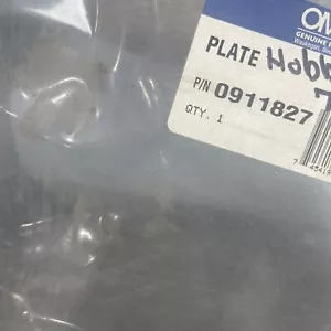 0911827 *NEW OEM* OMC Johnson Evinrude Transom Steal Plate 911827 - Foto 1 di 3