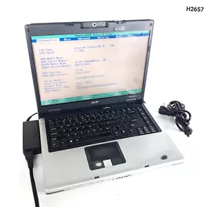 Acer Aspire 3690 BL50 Celeron M 430 1GB RAM No HDD/OS Boots to Bios H2657 - Picture 1 of 13