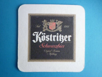 Bierdeckel_Bierfilz_Köstritzer Schwarzbierbrauerei-Bad Köstritz 0953120 - Bild 1 von 2