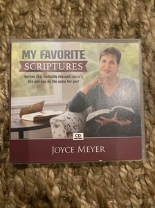 Joyce Meyers My favorite Scriptures CD Verses that changed Joyce's life! - Imagen 1 de 1