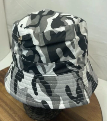 Bucket Hat Large for men women Fishing Camping Hunting White Camouflage Beach - Image 1 of 4