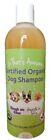 USDA Certified Organic Dog Shampoo Guarenteed Skunk Odor Remover Gentle On Skin