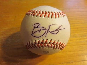 Bryan Pounds Autographed Signed Rawlings Baseball MLB Baseball Detroit Tigers - Picture 1 of 3