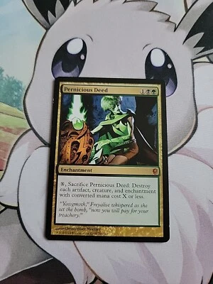 Pernicious Deed Conspiracy 191/240 MTG Magic the Gathering W4 - Image 1 of 2