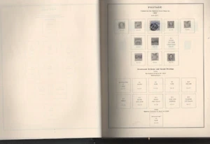 United States Stamp Collection 1300 stamps Scott National Album 1870 -1992 (mb30 - Picture 1 of 24