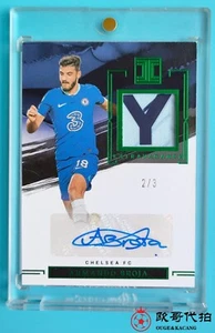 2021-22 Panini Impeccable Chelsea Armando Broja Patch Extravagance Auto 2/3 - Picture 1 of 2