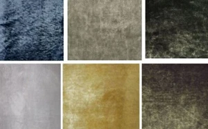 DESIGNERS GUILD VELVETO LUXURY UPHOLSTERY VELVET *YOU CHOOSE COLOURS & SIZE* - Picture 1 of 21