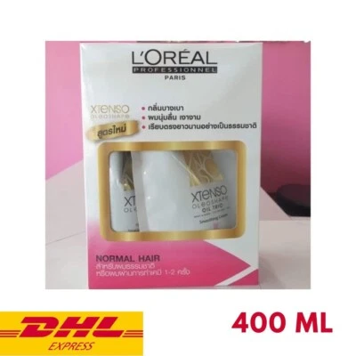Kit Plancha de Pelo Permanente L'Oreal X Tenso Cabello Normal Rosa 400 ml Foto 1 de 4