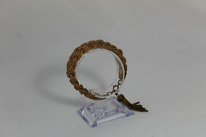 Pulsera Alamar Pasamaneria, tipo cordon Dorado.  VINTAGE Años 70. - Bild 1 von 3