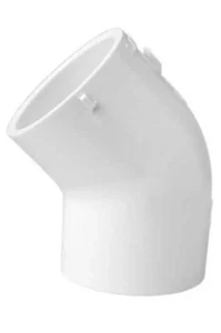 2" Socket PVC 45 Degree Elbow Sched 40 LASCO 417020 - Picture 1 of 1