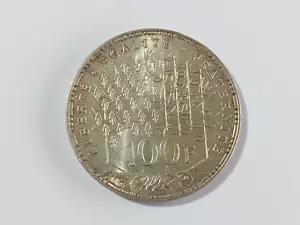 FRANCE 100 FRANCS 1982 PANTHEON SILVER #281 - Picture 1 of 4