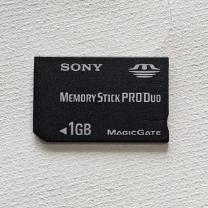 Sony 1GB Memory Stick Pro Duo PSP Magic Gate Memory Card MSX-M1GST - Picture 1 of 2