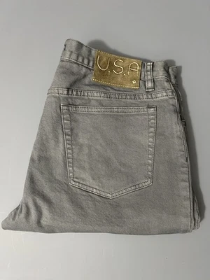 NWT John Varvatos Star Usa Men's Bowery Jean In Medium Gray Size:36x32 - Image 1 of 4