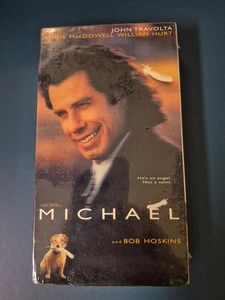 Michael (VHS, 1997) - Rare Factory Sealed Warner - Vintage John Travolta - New - Picture 1 of 3