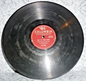 Ray Price 78 RPM Record * Talk To Your Heart" 1952 Columbia # 20913 - Picture 1 of 2