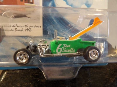 Ford T-Bucket 2001 Johnny Lightning Surf Rods 1923 fundido a presión 1:64 Foto 1 de 4