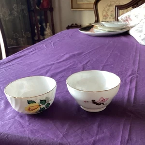 2 Royal Adderley Bone China vassoio bigiotteria piccola ciotola - Foto 1 di 4