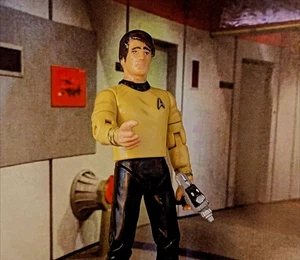 Figurine personnalisée Star Trek Playmates lieutenant Riley TOS série originale - Photo 1/1
