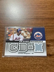 Upper Deck 2009 #GM-CD Carlos Delgado UD materiali di gioco - Foto 1 di 1