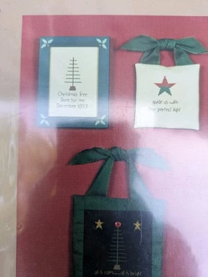 Stitches From The Heartland No. 2 Yuletide Primitives Cross Stitch Pattern - Image 1 of 3