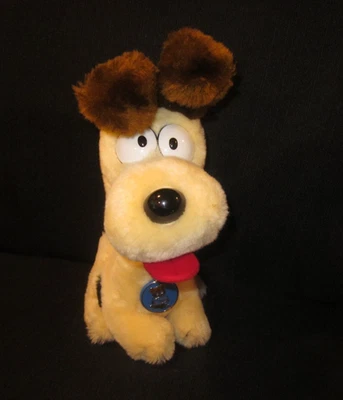 Dakin Garfield's Friend "Odie Dog w/ Tags" 11" Stuffed Animal Plush Vintage 1983 - Image 1 of 4