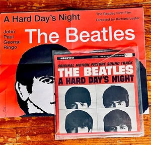 The Beatles A Hard Day’s Night US Stereo NM+ 1971 Rare Label Variant *Read Des - Bild 1 von 14