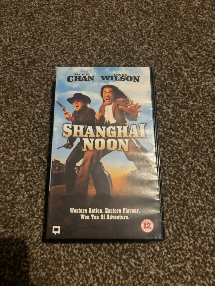 Shanghai Noon VHS Video Tape Jackie Chan Owen Wilson LIKE NEW CONDITION - Image 1 of 1