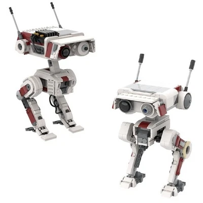 MOC Fallen Order BD-1 Droid Robots Model Building Blocks Creative Kids DIY Brick - Image 1 of 4