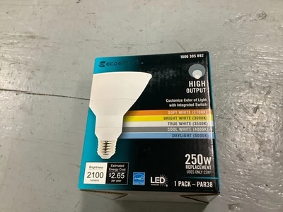 EcoSmart High Output LED Bulb 2100 Lumens 250W Replacement Uses 22W - Image 1 of 2