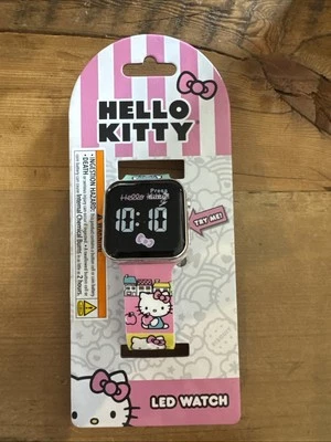 Hello Kitty Pastel Rainbow LED Wrist Watch Multi-Color - Image 1 of 3