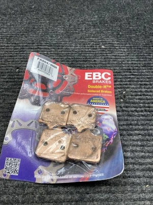 Pastillas de freno sinterizadas EBC Double-H (FA604/4HH) Foto 1 de 4
