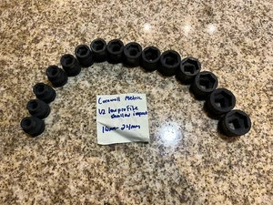 Cornwell Tools 1/2 Drive Blue Power Low Profile Impact Socket Set Metric - Picture 1 of 3