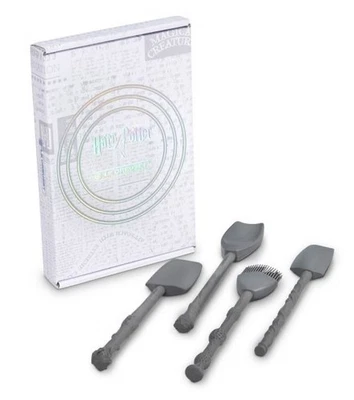 Le Creuset Harry Potter Spellcasting Spatula Set - Oyster, Pack of 4 - Image 1 of 2