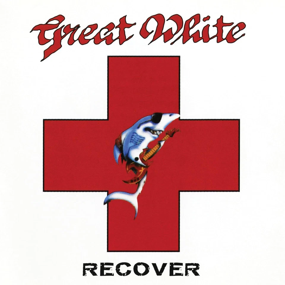Great White Recover - Red/White Split (Vinyl) - Photo 1/1