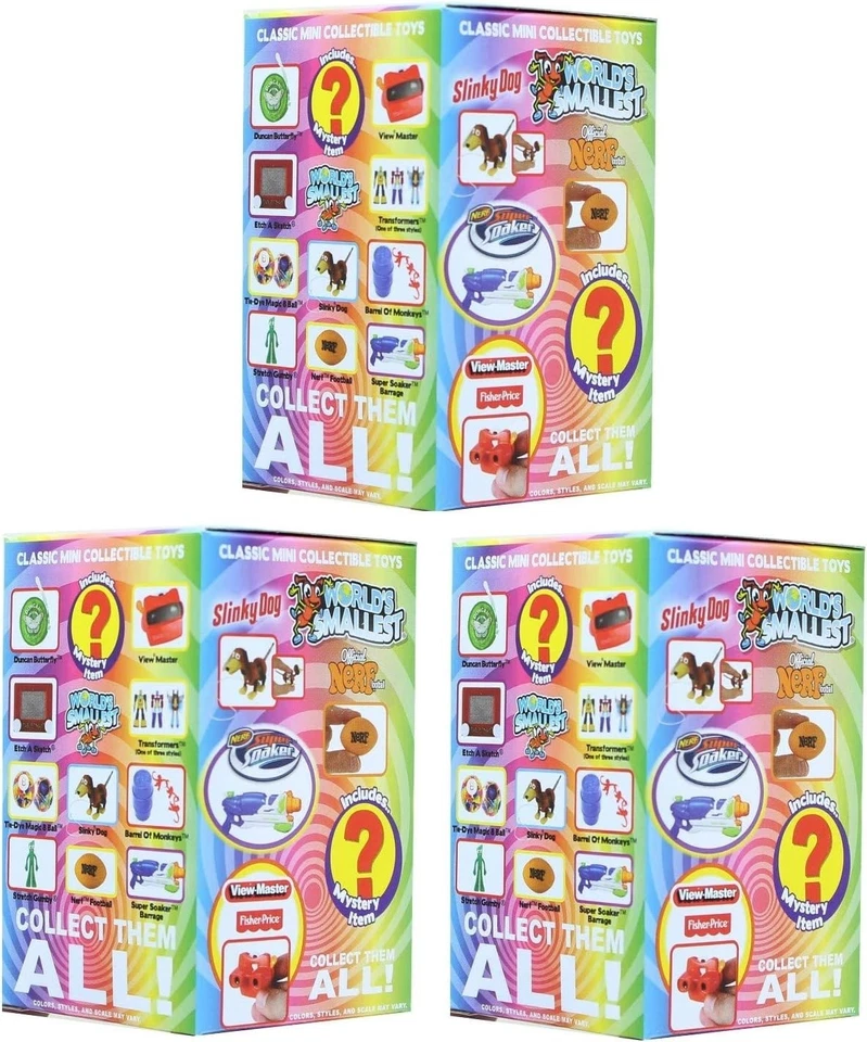 Worlds Smallest Classic Novelty Toy Blindbox Series 4 - 1 Count