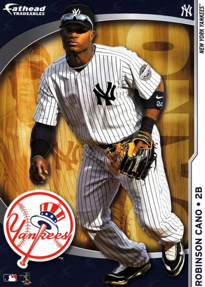 ROBINSON CANO Fathead Tradeables 5x7 Yankees Sticker - Image 1 of 1