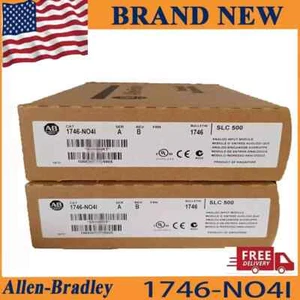 New Factory Sealed AB 1746-NO4I SER A SLC 500 Analog Ouput Module 1746NO4I - Picture 1 of 5