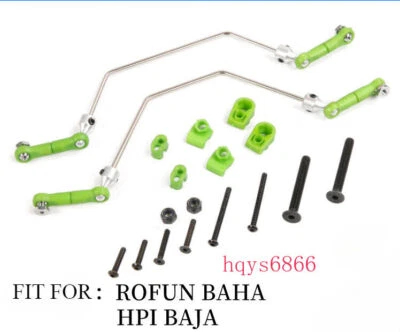 Kit de barra estabilizadora delantera y trasera para HPI 1/5 Rovan Baja King Motor Buggy 5T 5SC 5B Foto 1 de 4