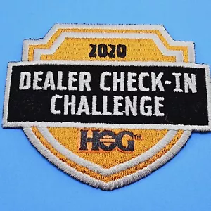 Harley Owners Group 2020 Dealer Check In Challenge gestickter Patch - Bild 1 von 7