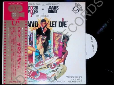 James Bond - Live and Let Die 007 Soundtrack Vinyl 1973 FML 007 Japan LP PROMO - Image 1 of 4
