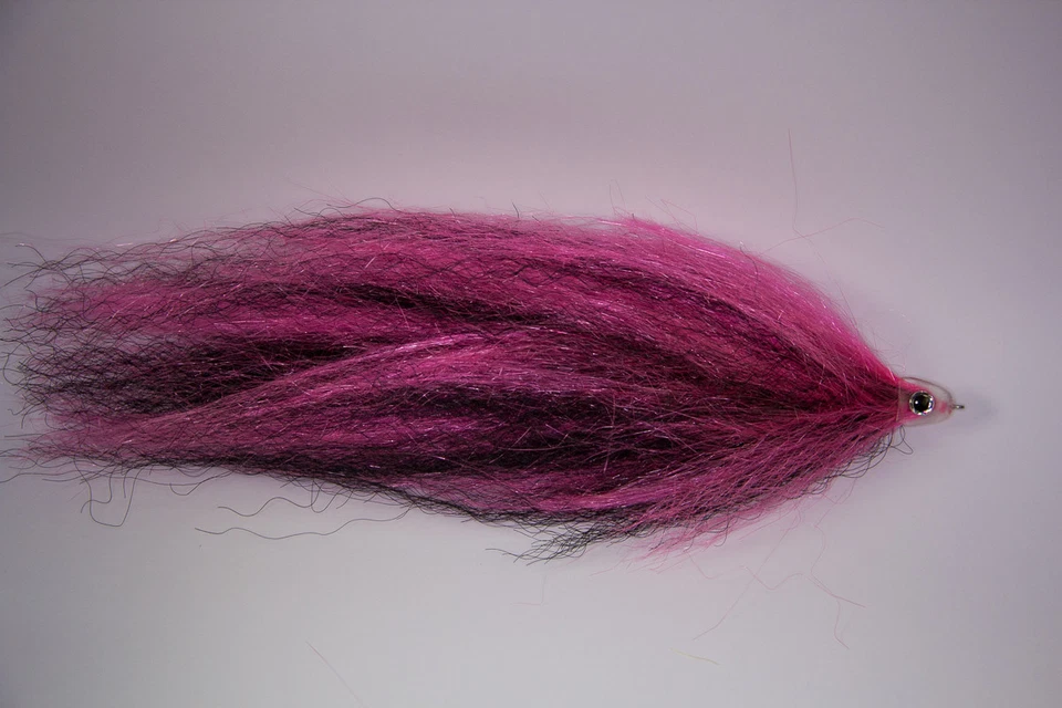 Fliegentom 3048 Hechtstreamer XXL  Nr. 3 - Hot Pink & Black - Pikstreamer - Bild 1 von 1
