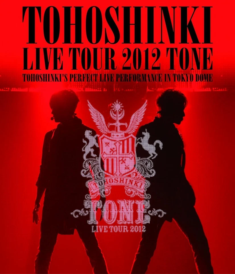 TVXQ Tohoshinki Live Tour 2012 Tone in Tokyo Dome Blu Ray Japan F S