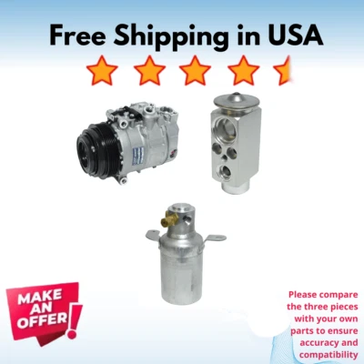 Kit Compressor A/C Fit Mercedes-Benz C280 1996-2000, C36 AMG 1996-1997 - Image 1 of 4