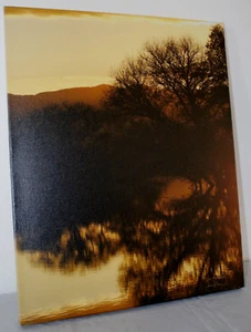 "Shimmer" 16" x 20" Sonnenuntergang Landschaft Foto Leinwanddruck von Kim Barry - Bild 1 von 6