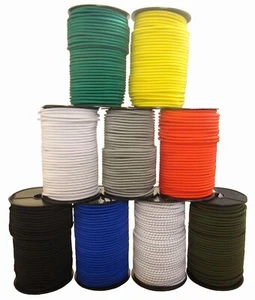 Bungee Cord Heavy-Duty - Elastic Rope for Cargo, Tarps, Tie-Downs, Camping - Picture 1 of 27