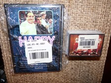 HAPPY DAYS 1998 DUO CARDS SEALED 72 CARD SET + Binder Henry Winkler SIGNED CARD