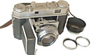 Kodak Retina IIa m. Retina-Xenon 50mm f/2 & braunem Schutzetui