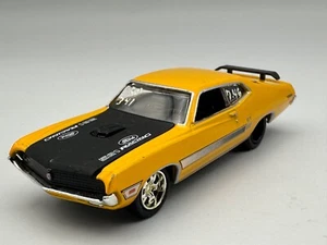 M2 Machines 1970 Ford Torino Dragster, Yellow, 1:64 - Picture 1 of 10